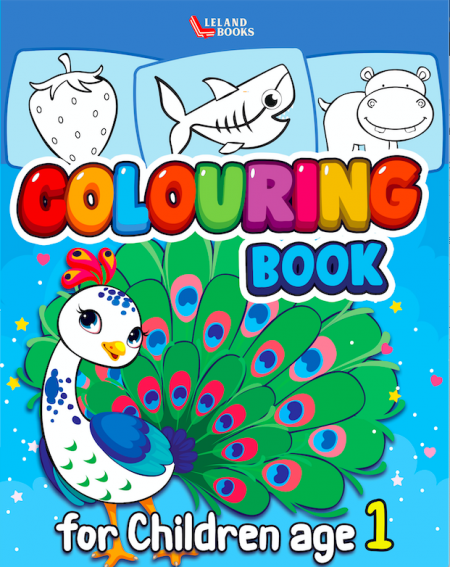 Colouring Book for Children age 1 Fun Preschool Colouring Book (Preschool Colouring Books)