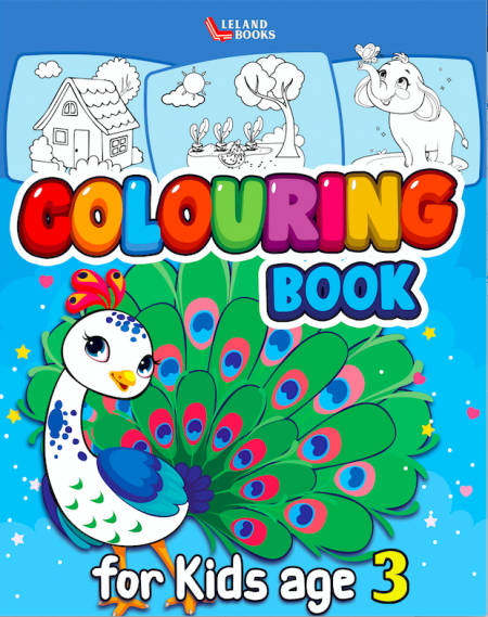 Colouring Book for Kids age 3 (Preschool Colouring Books)